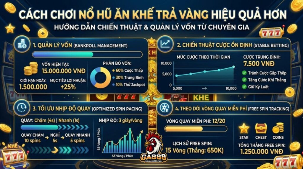 Cách Chơi Nổ Hũ Ăn Khế Trả Vàng Hiệu Quả Hơn