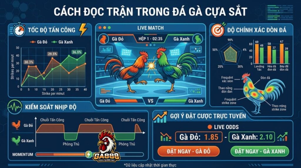 Cách Đọc Trận Trong Đá Gà Cựa Sắt
