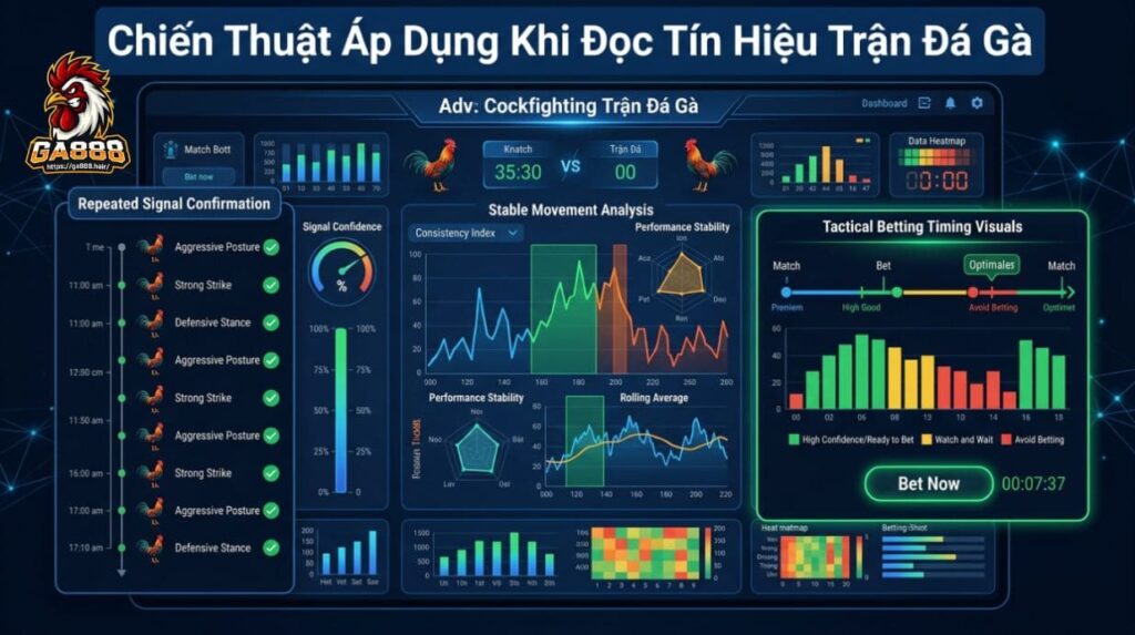 Chiến Thuật Áp Dụng Khi Đọc Tín Hiệu Trận Đá Gà