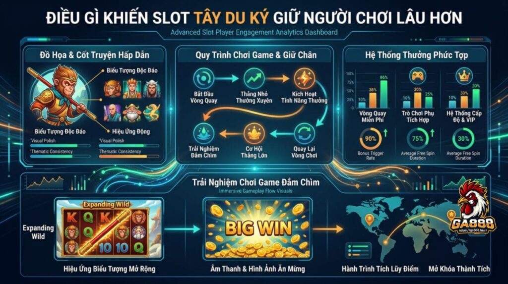 Điều Gì Khiến Slot Tây Du Ký Giữ Người Chơi Lâu Hơn