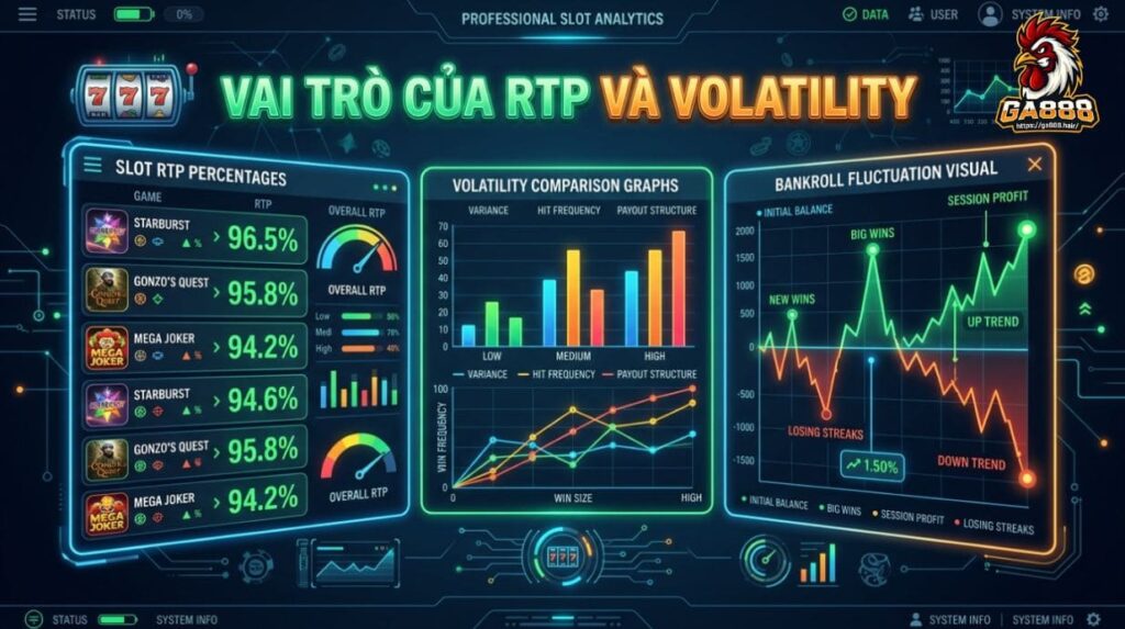 Vai Trò Của RTP Và Volatility