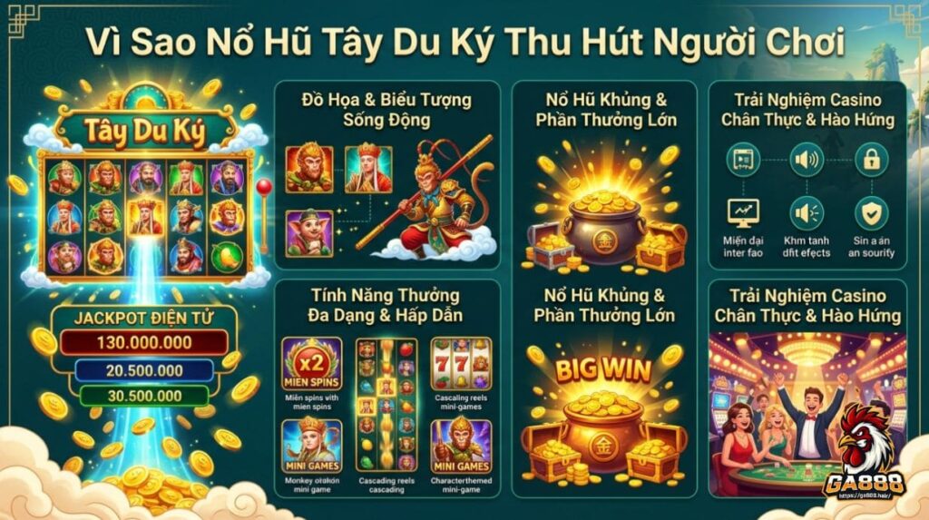 Vì Sao Nổ Hũ Tây Du Ký Thu Hút Người Chơi