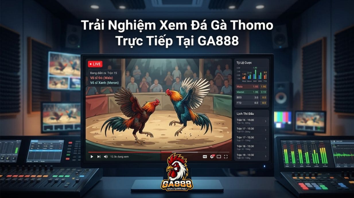 Trải Nghiệm Xem Đá Gà Thomo Trực Tiếp Tại GA888