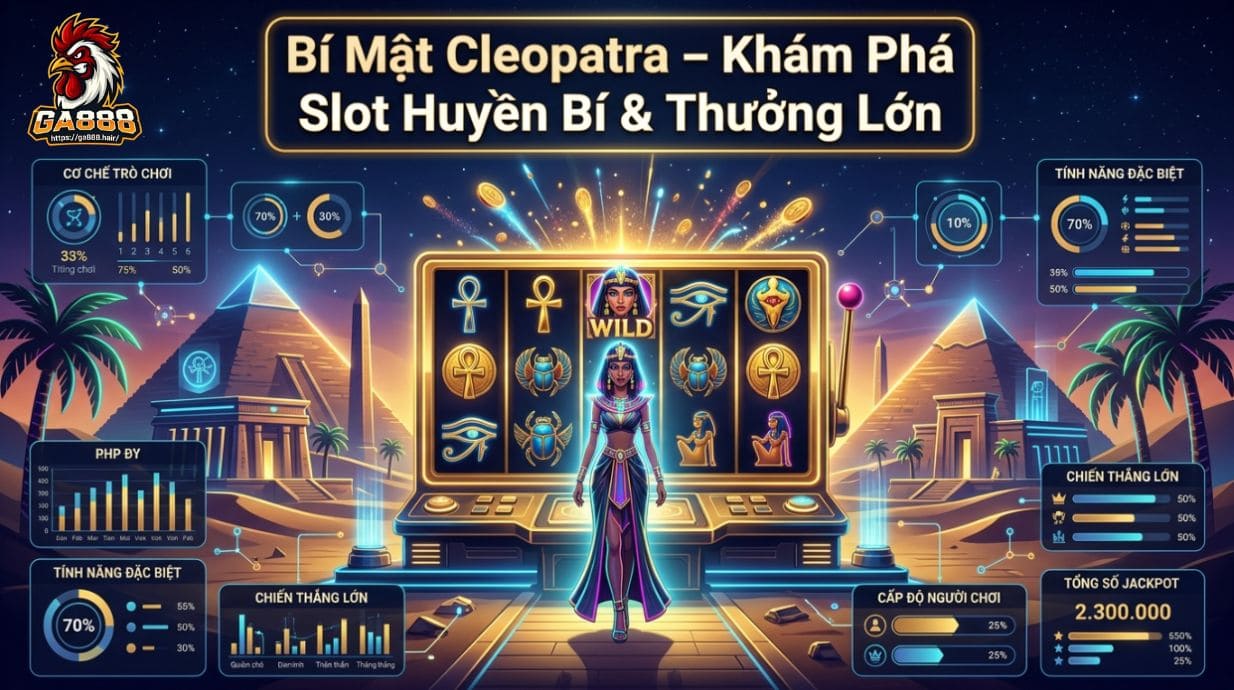 Bí Mật Cleopatra – Khám Phá Slot Huyền Bí & Thưởng Lớn