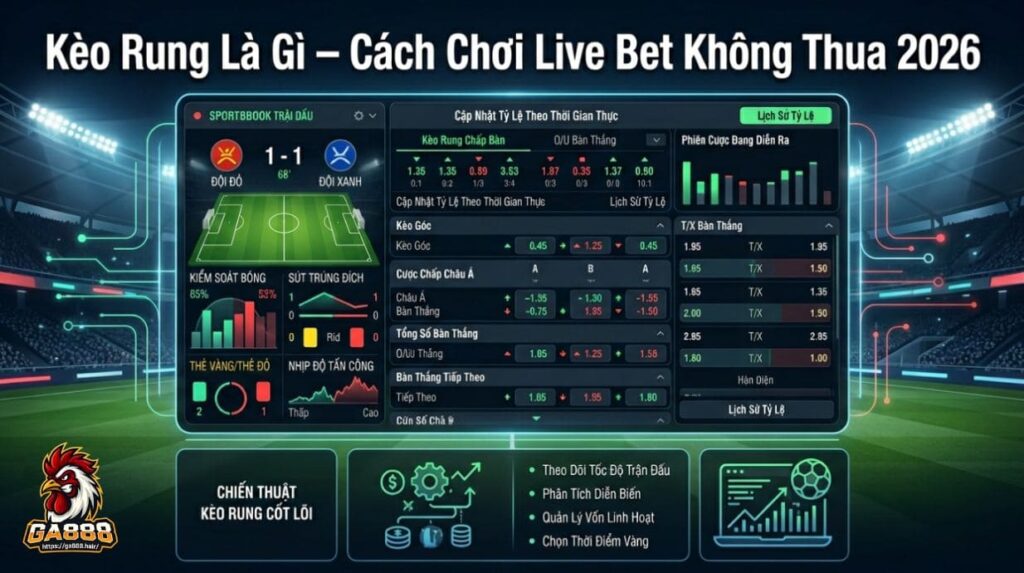 Kèo Rung Là Gì – Cách Chơi Live Bet Không Thua 2026
