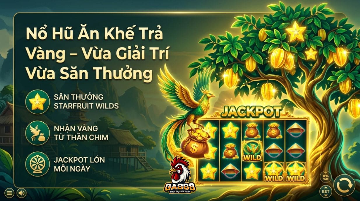 Nổ Hũ Ăn Khế Trả Vàng – Vừa Giải Trí Vừa Săn Thưởng